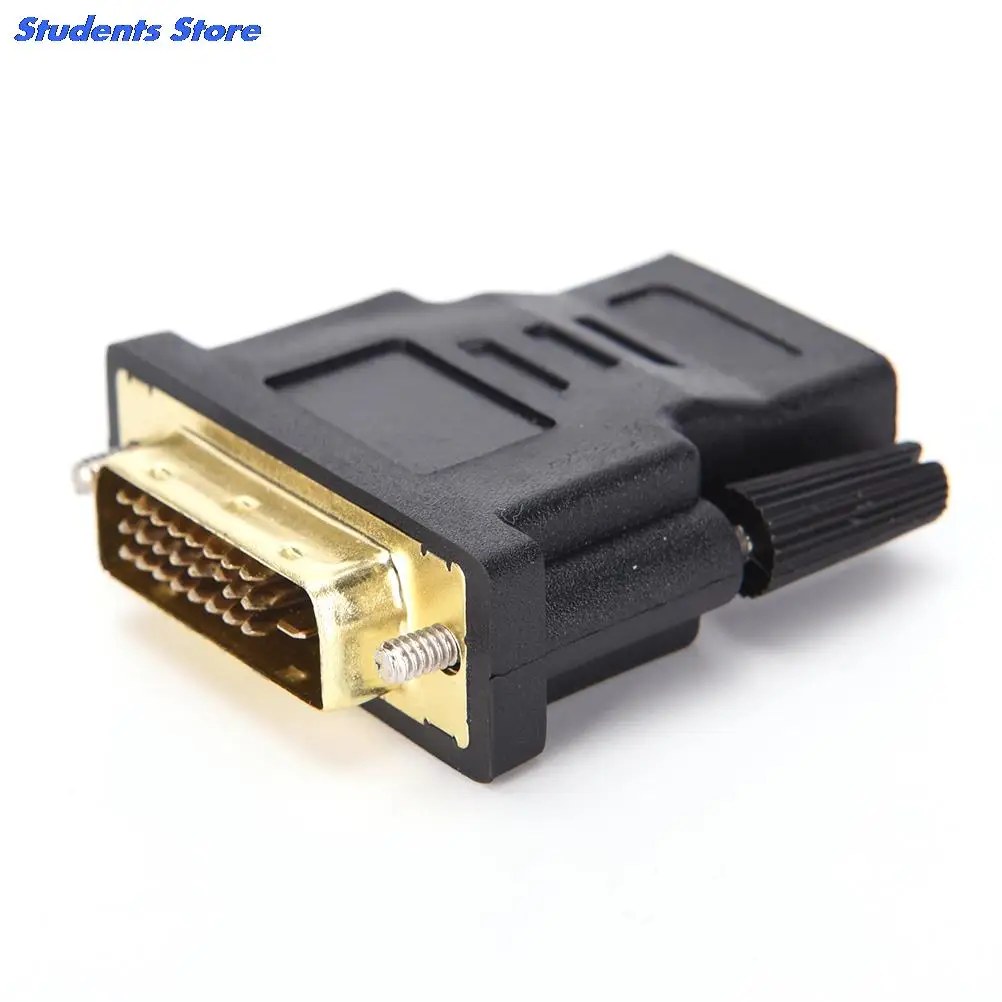 DVI-D 24+1 Pin Male To HDMI Female M-F Adapter Converter For HDTV LCD Monitor 1Pcs X | Электроника