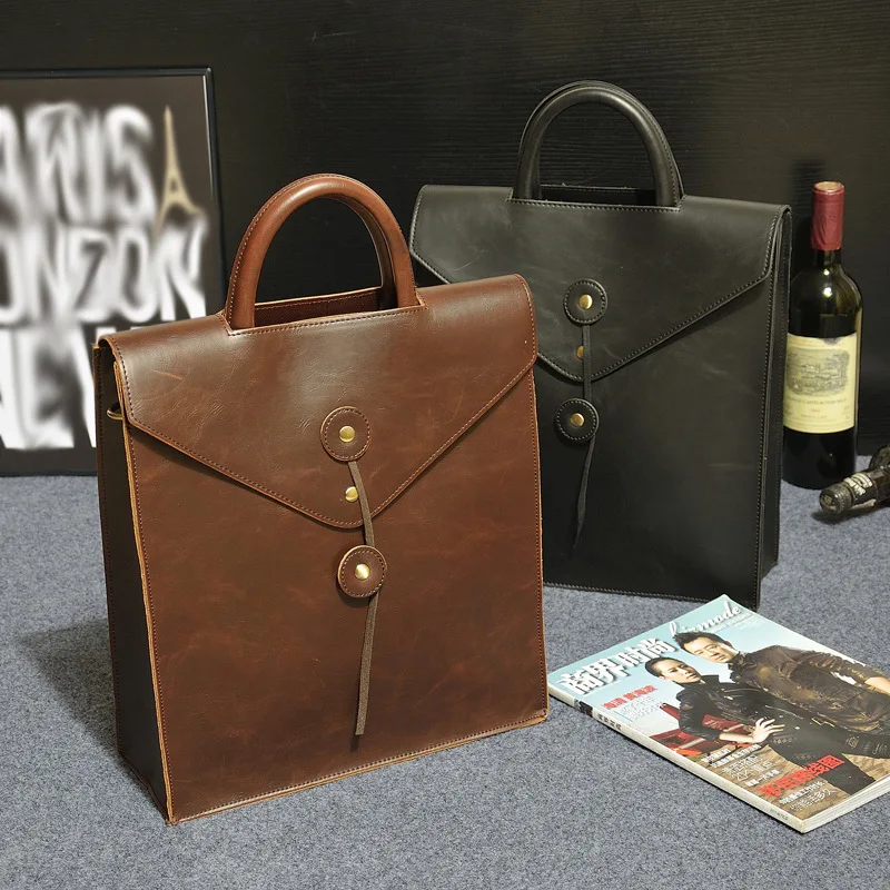 Chao Men's Shoulder Bag New Slant Envelope Men's Bag Korean version Men's Single Shoulder Bag Backpack