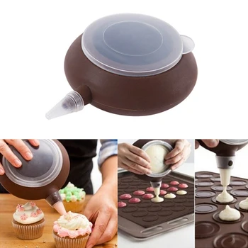

Cake Muffin Macaroon Piping Icing Baking Tool Pot Silicone Nozzles Set For Kitchen Cake Bakeware Tools Kitchen Baking Tools