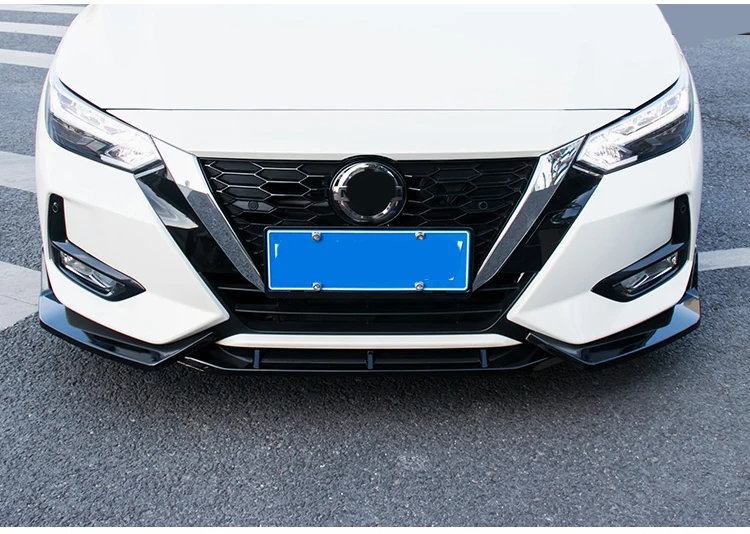 Для Nissan Sentra передний бампер для губ спортивный стиль нижний бампер диффузор протектор спойлер обшивка