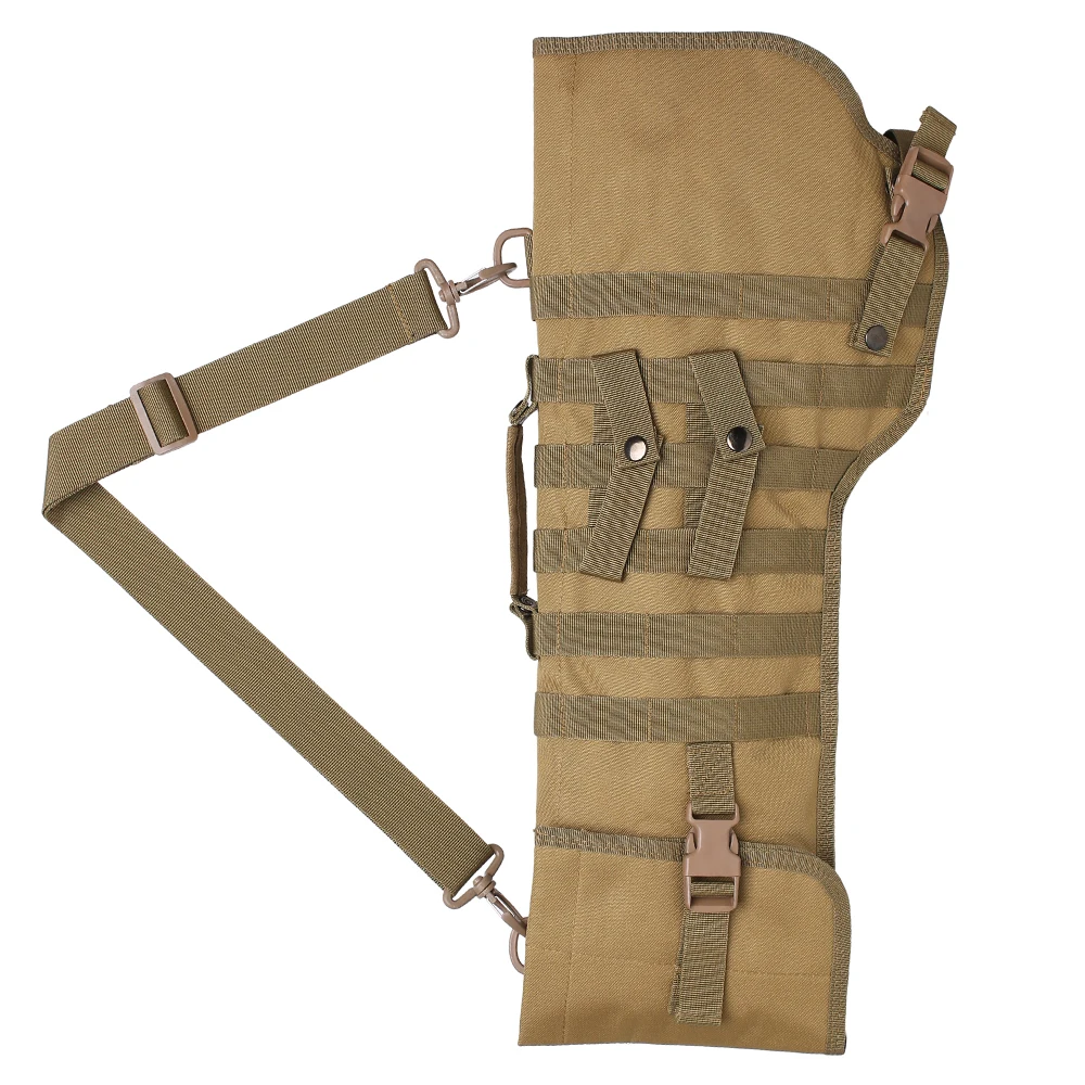 Tactical Rifle Shotgun Scabbard 29 inch Molle Protective Shotgun Case Shoulder Sling Holster Military Army Gun Bags