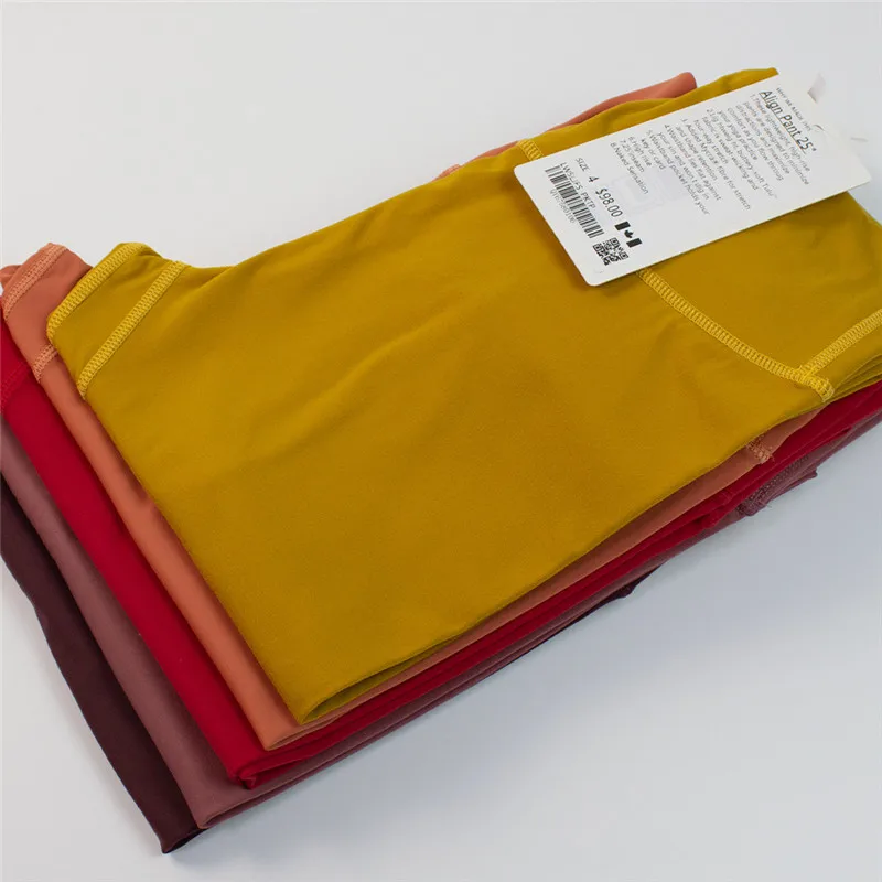 Classic2.0 Fitness Women Sports Pants Tight High Waist Yoga Leggings Gym Athletic High-rise Align Buttery Soft Custom Lulu Logo