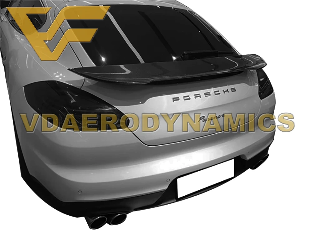 Подходит для 10-13 14-16 Porsche Panamera 970 VAD-MSY углеродного волокна спойлер на задний багажник, крыло
