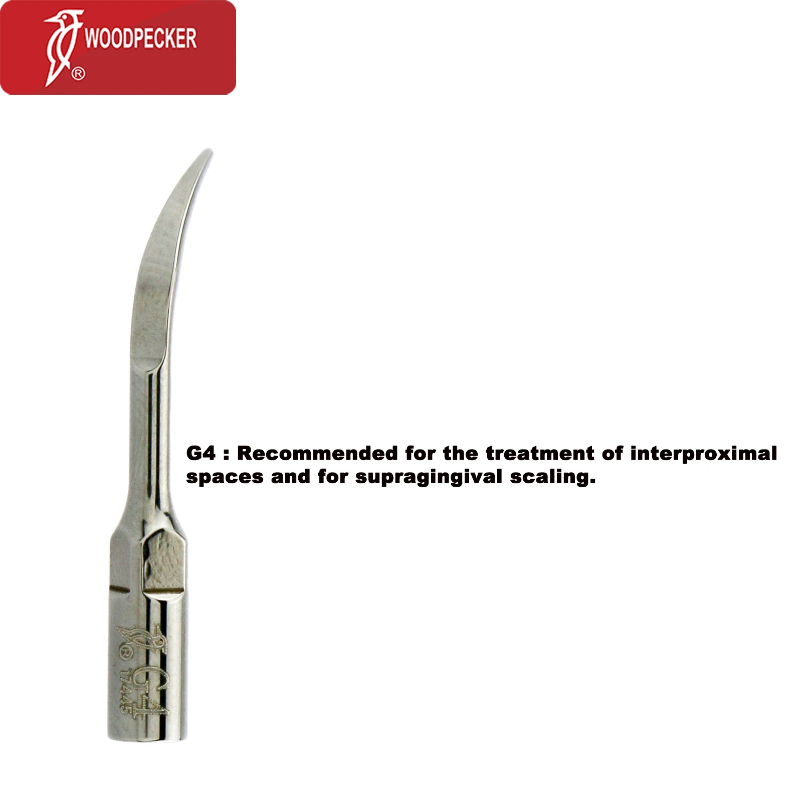 

Woodpecker Dental Original Ultrasonic Scaler Scaling Tips G4 For EMS UDS