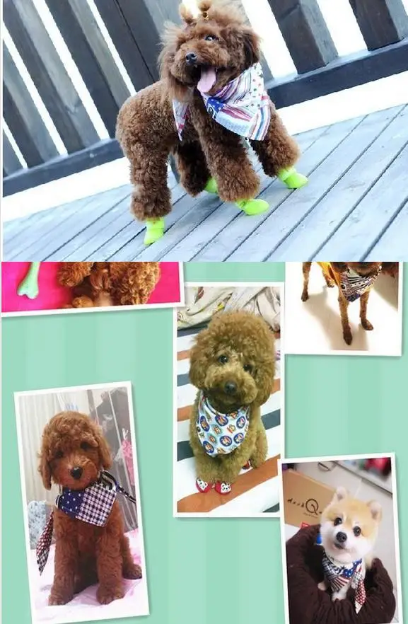 Title 12, 30/50 Pcs Dog Bandana Small Middle Large Dog Bi...