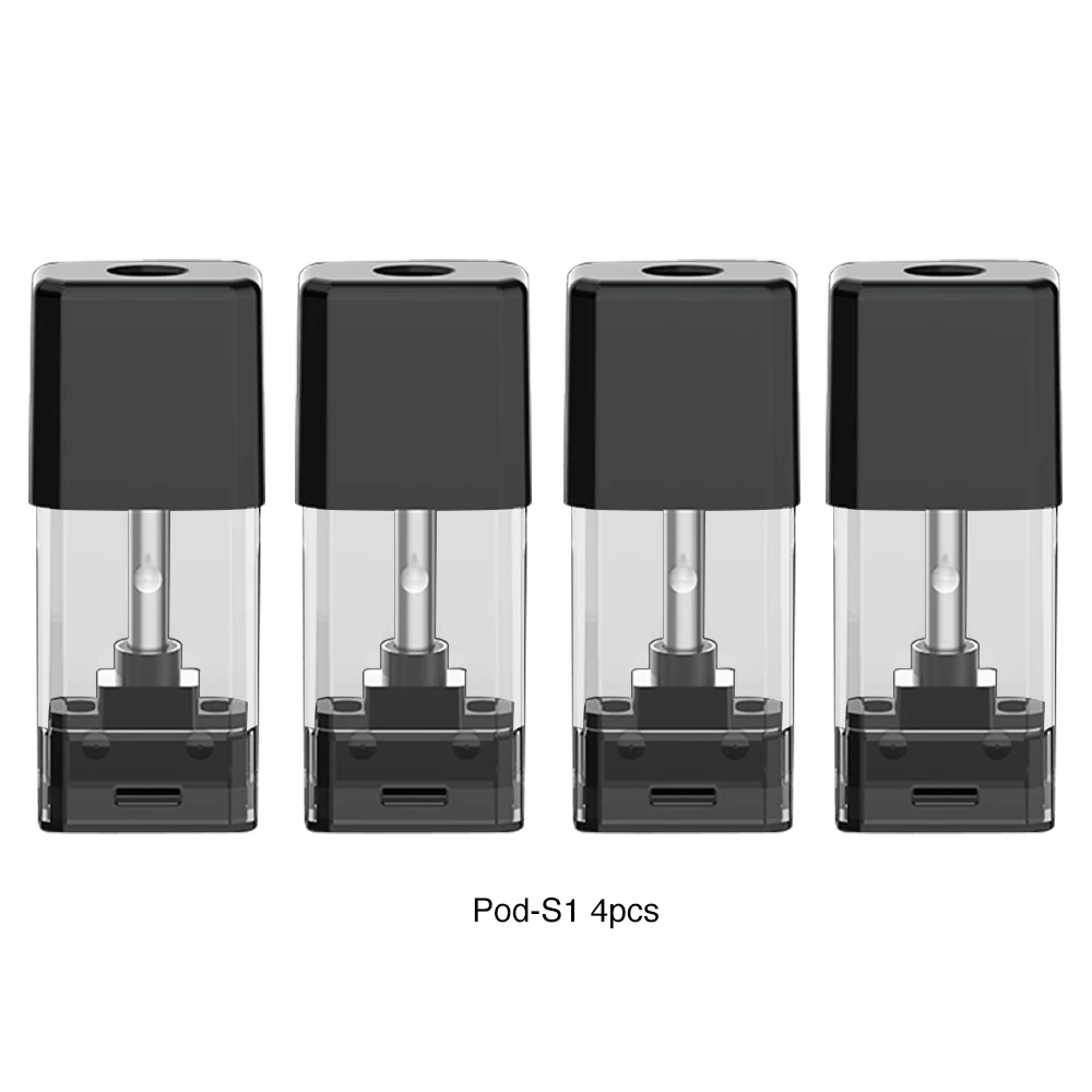 До 20 шт VOOPOO Drag NANO Pod картридж 1,0 мл Pod-S1 wi-Fi/1,8 Ом катушка и 1,6 мл Pod-P1 wi-Fi/1,5 Ом катушка для VOOPOO Drag NANO