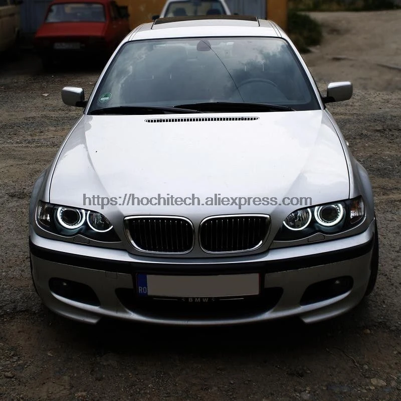 HochiTech для BMW 98 03 пред facelift E46 coupe cabrio с проекторами Белый CCFL головной светильник