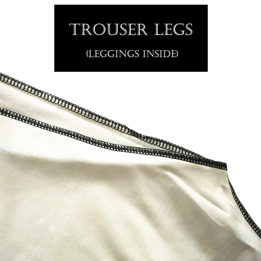 LEIMOLIS High Waist punk rock harajuku workout push up fitness sexy gothic 3d print ghost Scream mask women leggings