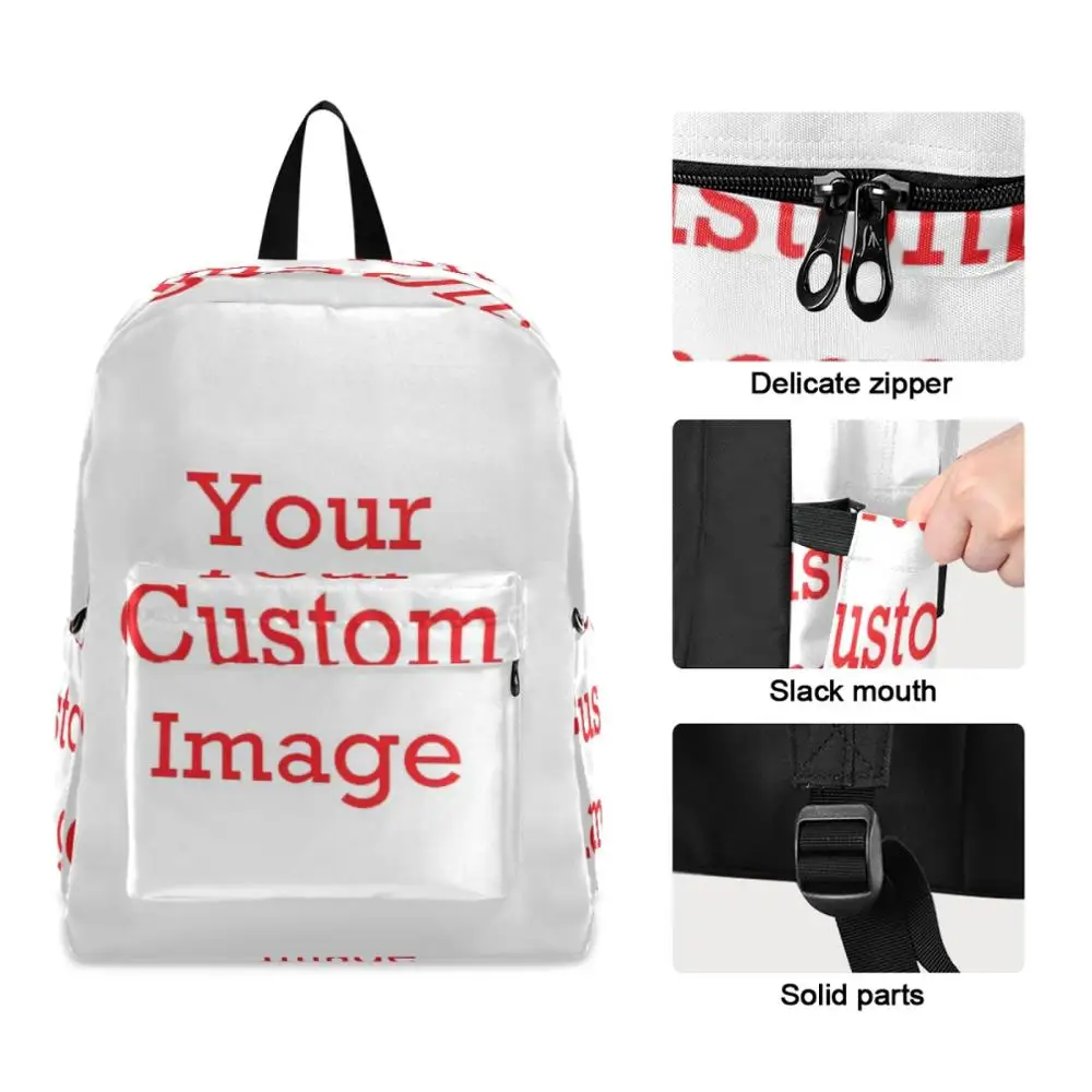 ALAZA New Winter Outdoor Leisure Backpack School Bags Men Backpack Student School Book Shoulder Bags Customs 4