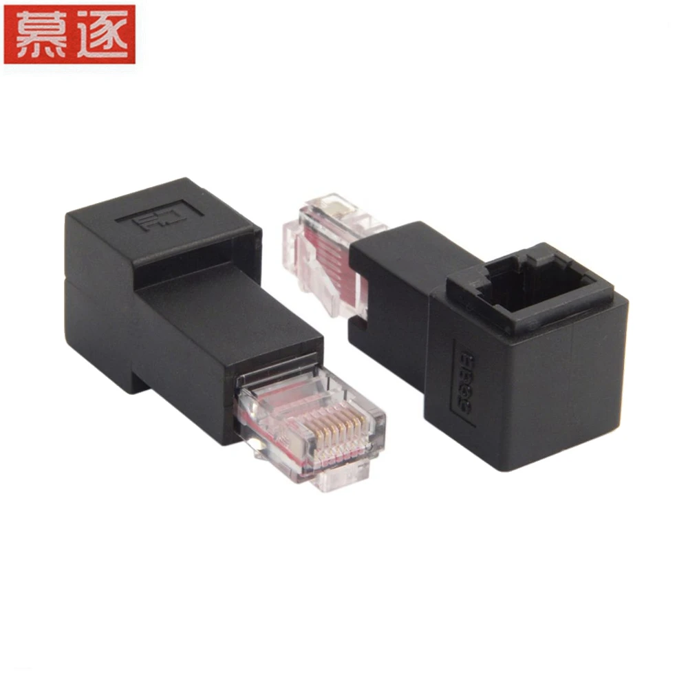 Newese Bis Unten Link Retrattori Abge12V T 90 Grado 8P8C Ftp Stp Utp Cat 5E Rj45 Lan Ethernet Netzbiciclvergabbgerung Stecker Zu Wei