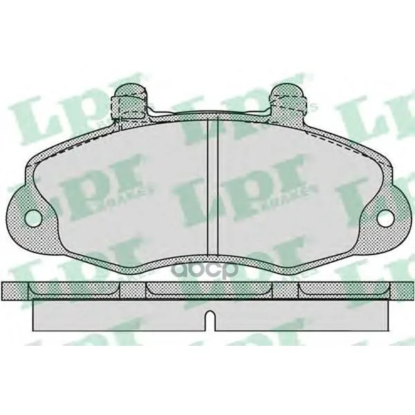 Колодки Тормозные Ford Transit R14" 91-00 Передние С Индикат.Износа Lpr 05p1059 Lpr арт. 05P1059