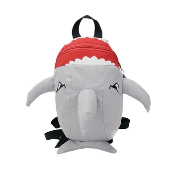 

1pc Backpack Shark Cartoon Portable Creative Durable Cute Shoulders Bag Backpack for Boys Girls Children