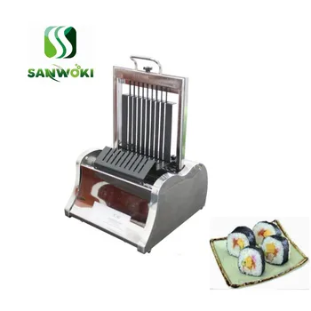 

manual seaweed roll cutter banana slicing machine sushi cutting machine Luncheon Meat slicer fruit slicer sushi roll slicer
