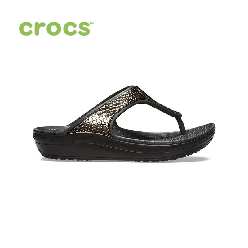 CROCS Crocs Sloane MetalTxt Flip W WOMEN | Обувь