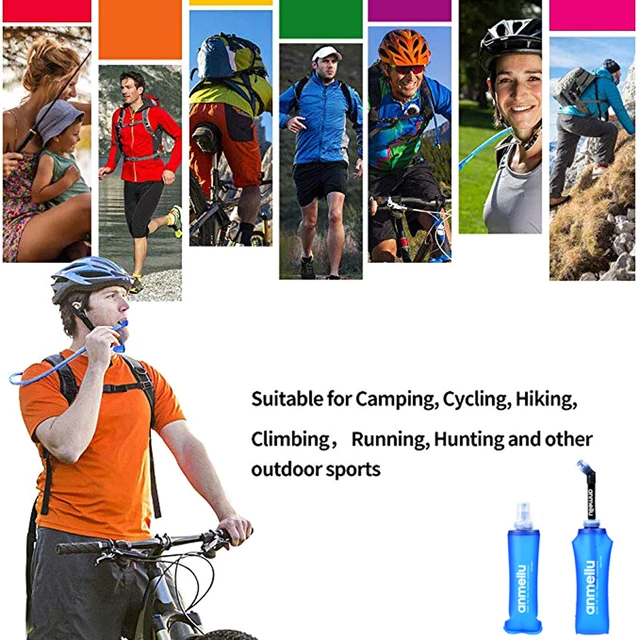 Lovtour Premium Running Race - Chaleco de hidratación para maratón,  ciclismo, senderismo con botella de agua suave como regalo