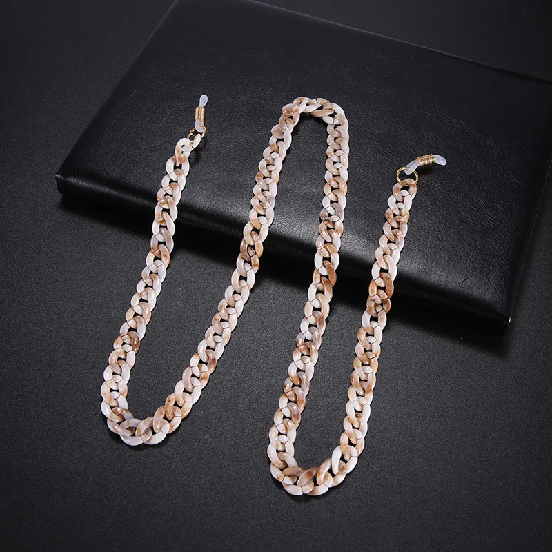 Новинка 2020 цепочка для очков зажим аллигатора кристалл солнцезащитные очки