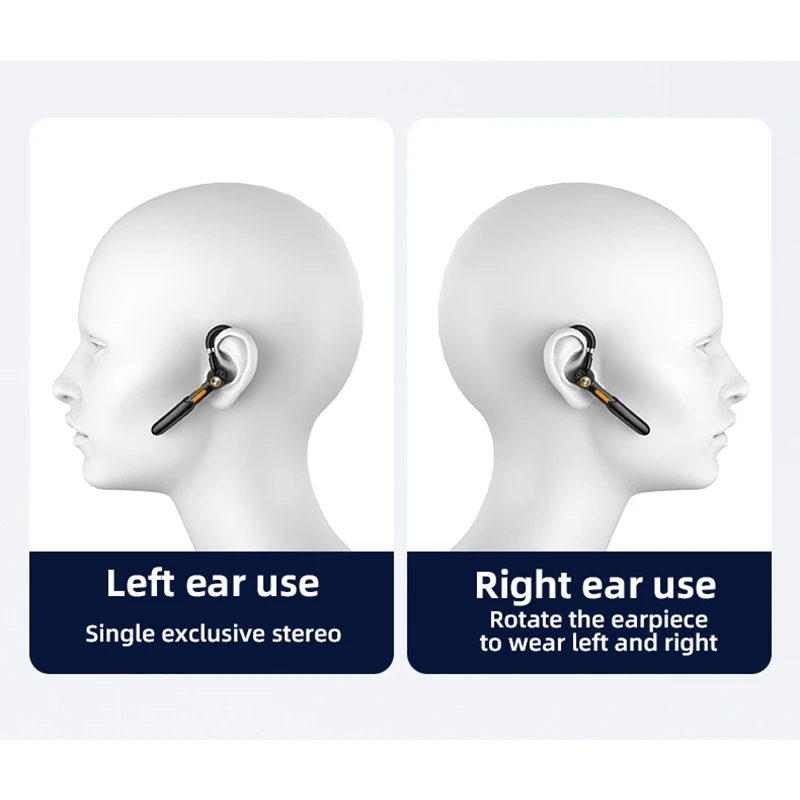 ME 100 Bluetooth Wireless Headset Both Ears 5 0 Bluetooth Sports Headset
