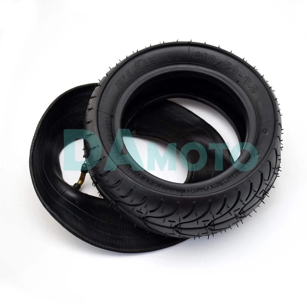 Tyre and Inner Tube 110/50-6,5 шины+ внутренняя труба водяного протектора для 47cc 49cc Мини Мото Карманный Байк скутер мотоцикл E-Bike MTA1, MTA2, MTA4 - Цвет: Tyre and Inner Tube