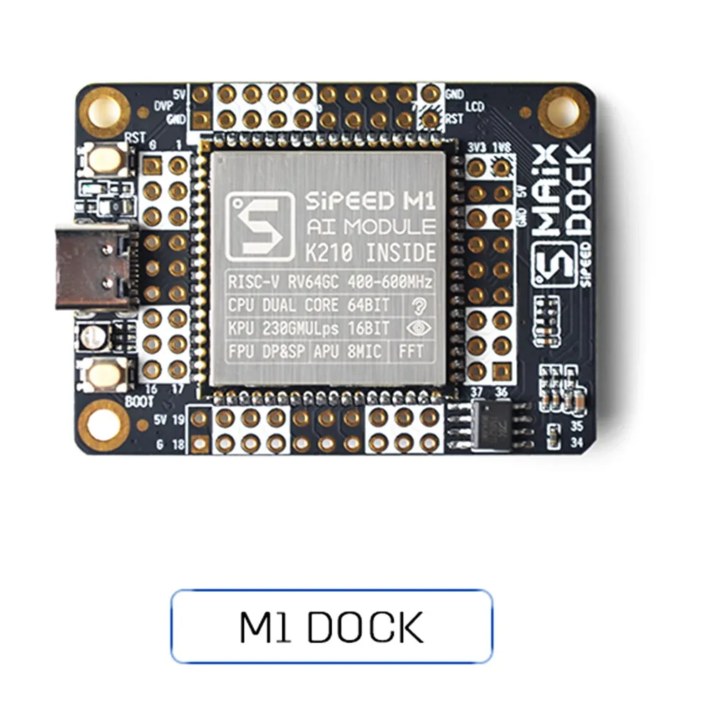 Sipeed MAIX Dock K210 AI+ много глубокого обучения машина видения распознавания речи полный распиновка