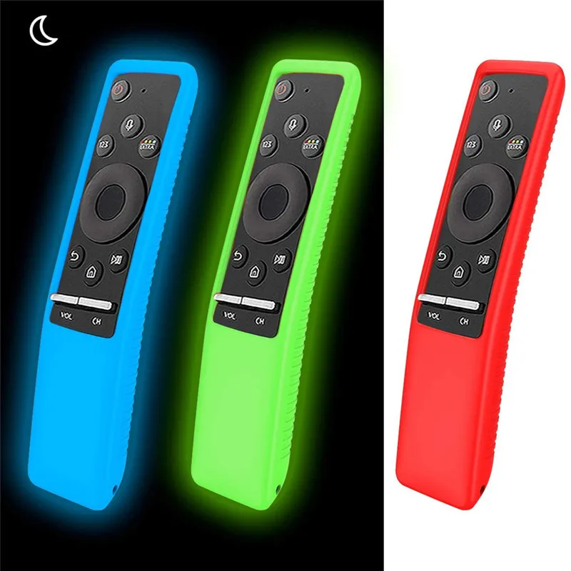 Silicone Remote Control Protective Case For Samsung Smart TV BN59/01259B/01259E/012560A/01241A/01242A/012566A Remote Cover Glow