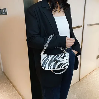 

Fashion Ladies One-shoulder Handbag All-match Messenger Bag Totes Pu Mini Chain Crossbody Bags Popular Simple Female Daily Bag#3