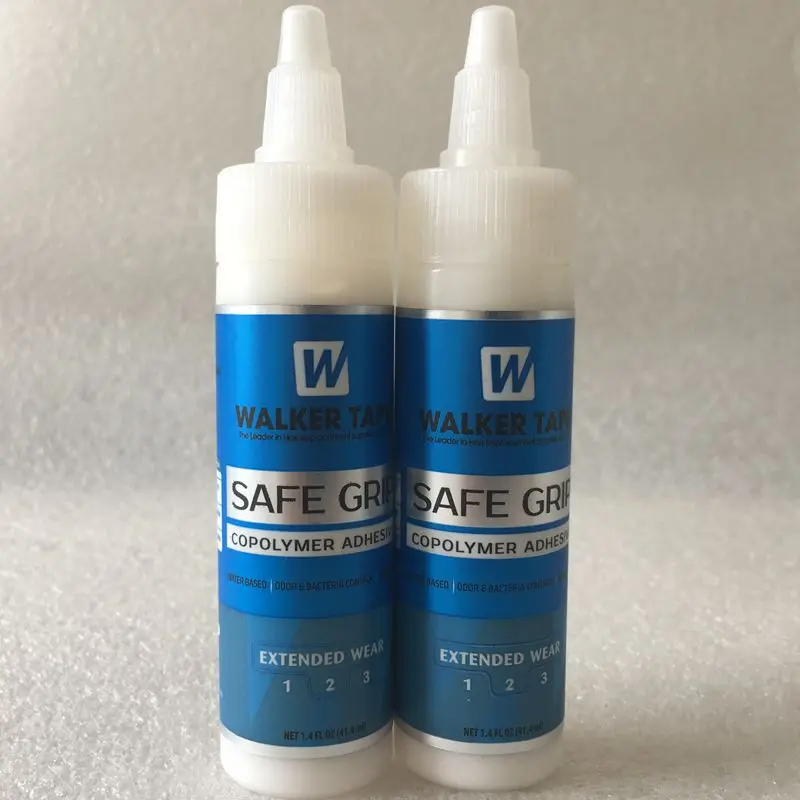 1 бутылка 1,4 Oz Walker безопасный захват белый клей парик клей для парика - Цвет: 2 bottles