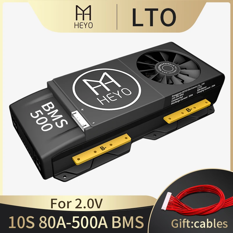 2 0 V 10S Titanium LTO bms 24V 80A 100A 150A 200A 250A 300A 400A 500A плата защиты BMS с балансировкой
