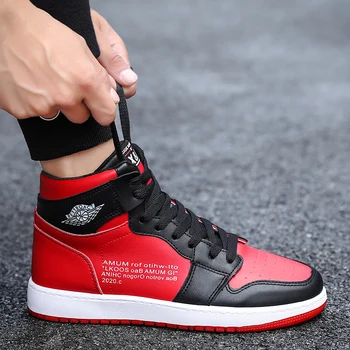 

Fashion New Couples High Top Sneakers Zapatos De Hombre Spring Autumn Warm Couples Casual Shoes Breathable Footwear for Man
