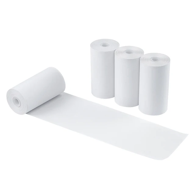 Hőpapír Tekercs 57 X 30 Mm Ingyenes Bpa, Pénztárgéppapír Pos -Nyomtatóhoz, Paperang És Peripage Mini Nyomtatóhoz