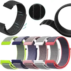 22 мм ширина нейлоновая Спортивная петля ремешок на запястье для Huami AMAZFIT GTR Смарт-часы Молодежные Смарт-часы пригоден для ношения на