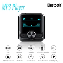 Hifi Спортивные Bluetooth MP3 плеер колонки Bluetooth наушники Диктофон Fm радио Поддержка E-Bo