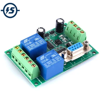 

UART Relay Remote Control Module RS232 Switch Module DC 12V 2CH
