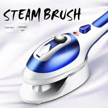 

Handheld Travel Iron Garment Steamer Clothes Electric Iron Steam Brush Fast-Heat Steam Iron Machine Hanging Ironing Portable