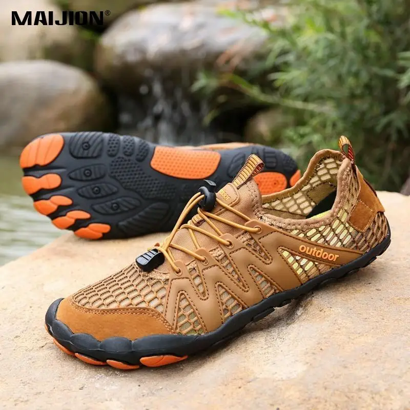 Акватуфли унисекс для плавания дышащие не скользят дайвинга пляжа восхождения