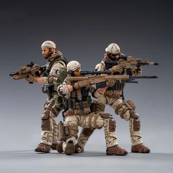 

JOYTOY 1/18 Anime Figures 10.5cm The US Army First SFOD-D Delta Force Soldier (3PCS/Set) Classical Model Toys Collection