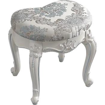 

New Specialty European Tea Table Bench Creative Heart-shaped Bench Make-up Stand Change Shoes And Nails