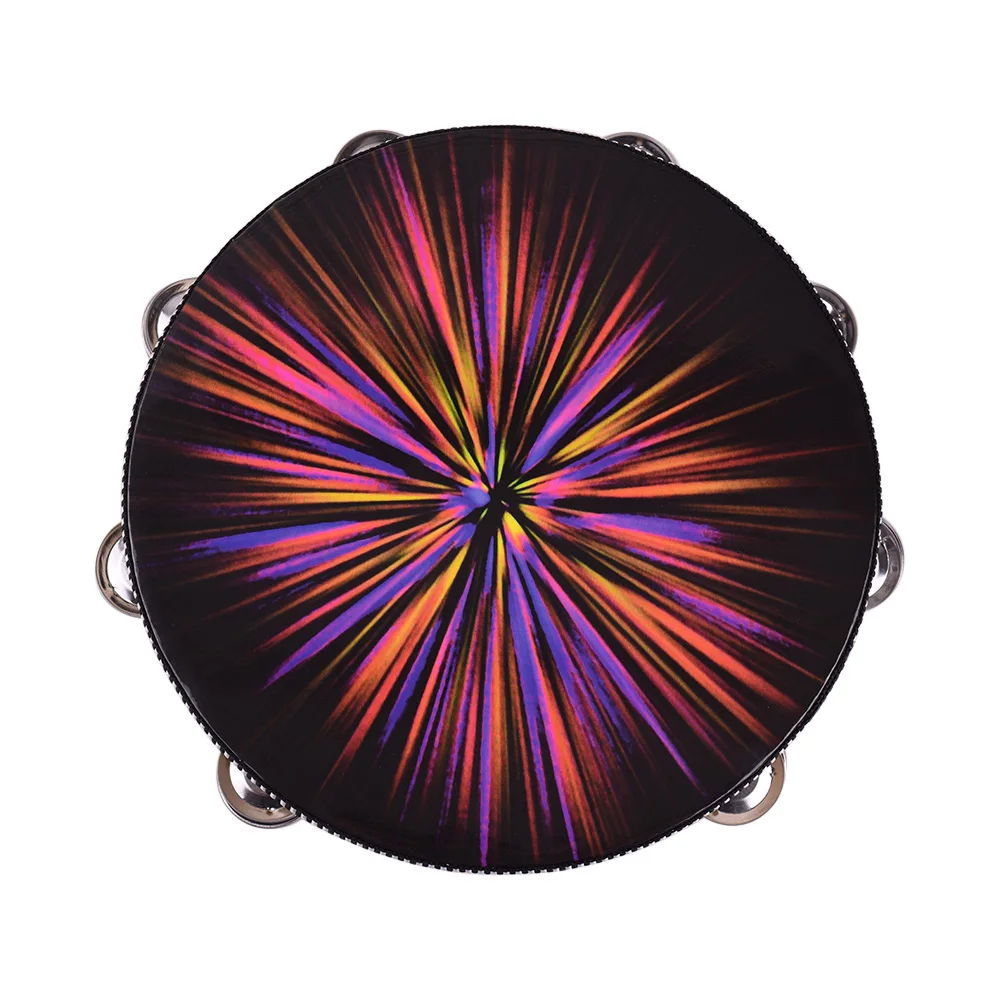 Tambourine Musical Instrument Wooden Percussion Instrument Drum