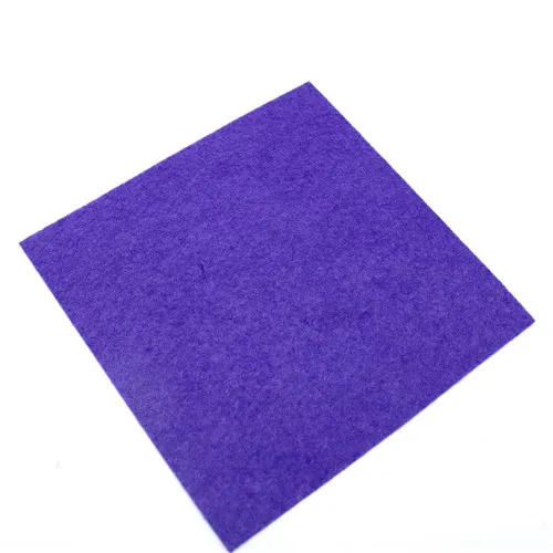 dp purple 15*15 см войлочная ткань DIY ремесло для детей войлочная шерсть листья гирлянды игрушки подарки для шитья хранения детского сада дома декорированная кукла поставки - Цвет: dp purple