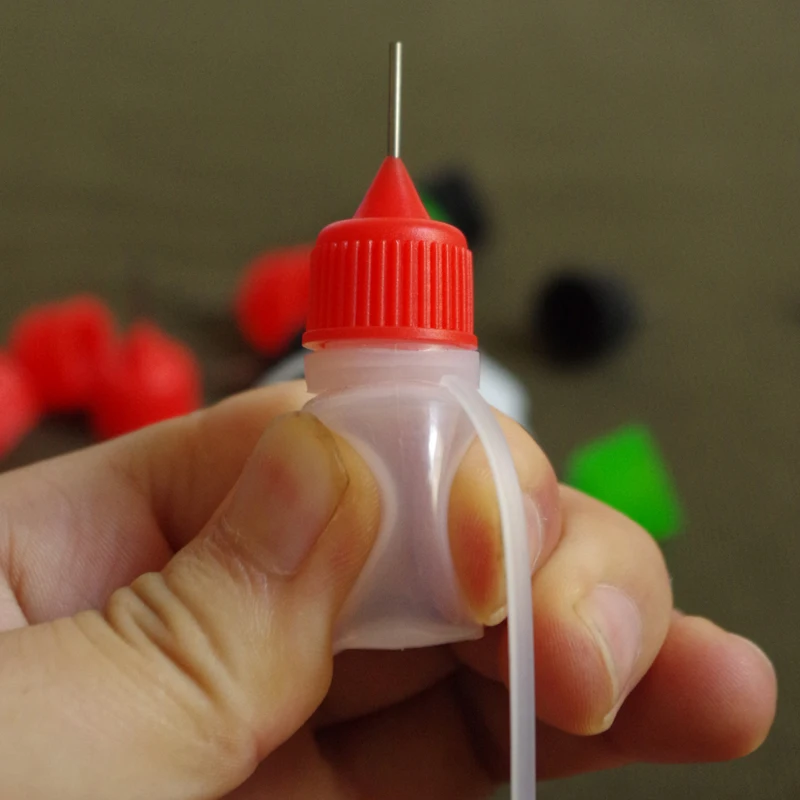 5 шт. 3 мл E-liquid пластиковая бутылка-капельница металлическая игла пустая бутылка для жидкости для электронных сигарет