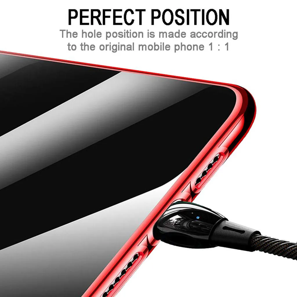 Mosunx тонкий амортизирующий прозрачный ТПУ чехол-бампер для iPhone 11 6,1 дюймов для iPhone 11Pro 5,8 Pro Max 6,5