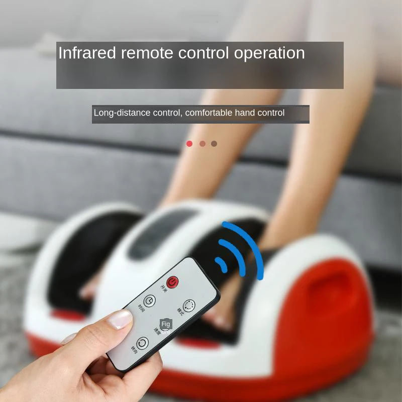  Foot Massager Heating Leg Machine Foot Machine Smart Acupoint Massager Kneading Foot Massage Device - 4000534596012