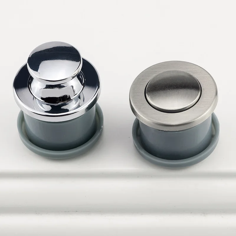 

Single Hole Modern Minimalist Hidden Bounce Tatami Round Spring Handle Drawer Cabinet Bouncing Handle Children's Furniture
