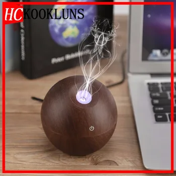 

130ml USB Aroma Essential Oil Diffuser Ultrasonic Cool Mist Humidifier Air Purifier 7 Color Change Night light for Office Home