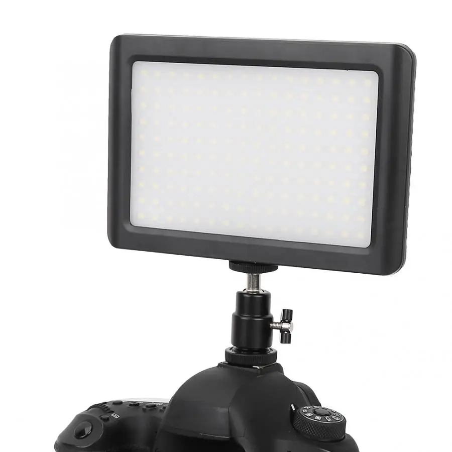 160 светодиодный студийный светильник, мини студийный светодиодный светильник для видеосъемки, панельный светильник для Canon DSLR камеры DV видеокамеры, фото светильник