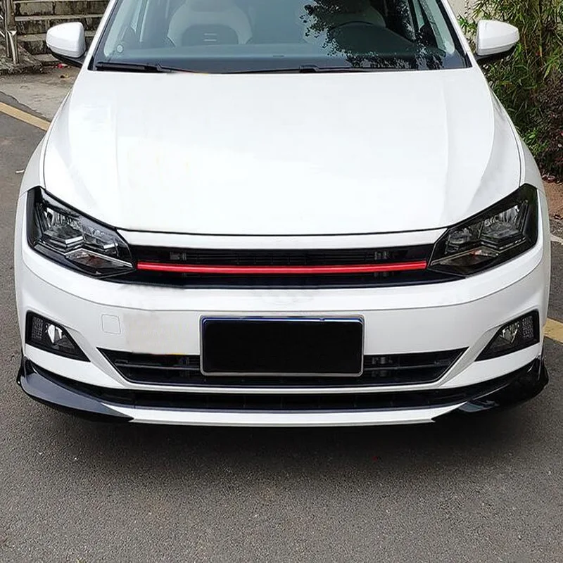 Tonlinker наружный передний бампер угловой чехол наклейка для Volkswagen POLO-20 автомобильный Стайлинг 2 шт. ABS углеродный чехол наклейка