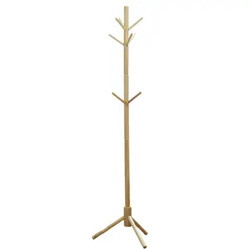 

1pc Wooden Coat Hat Jacket Stand Tree Holder Hanger Rack Tree Branch Coat Hanger Natural Clothes Organizing Rack