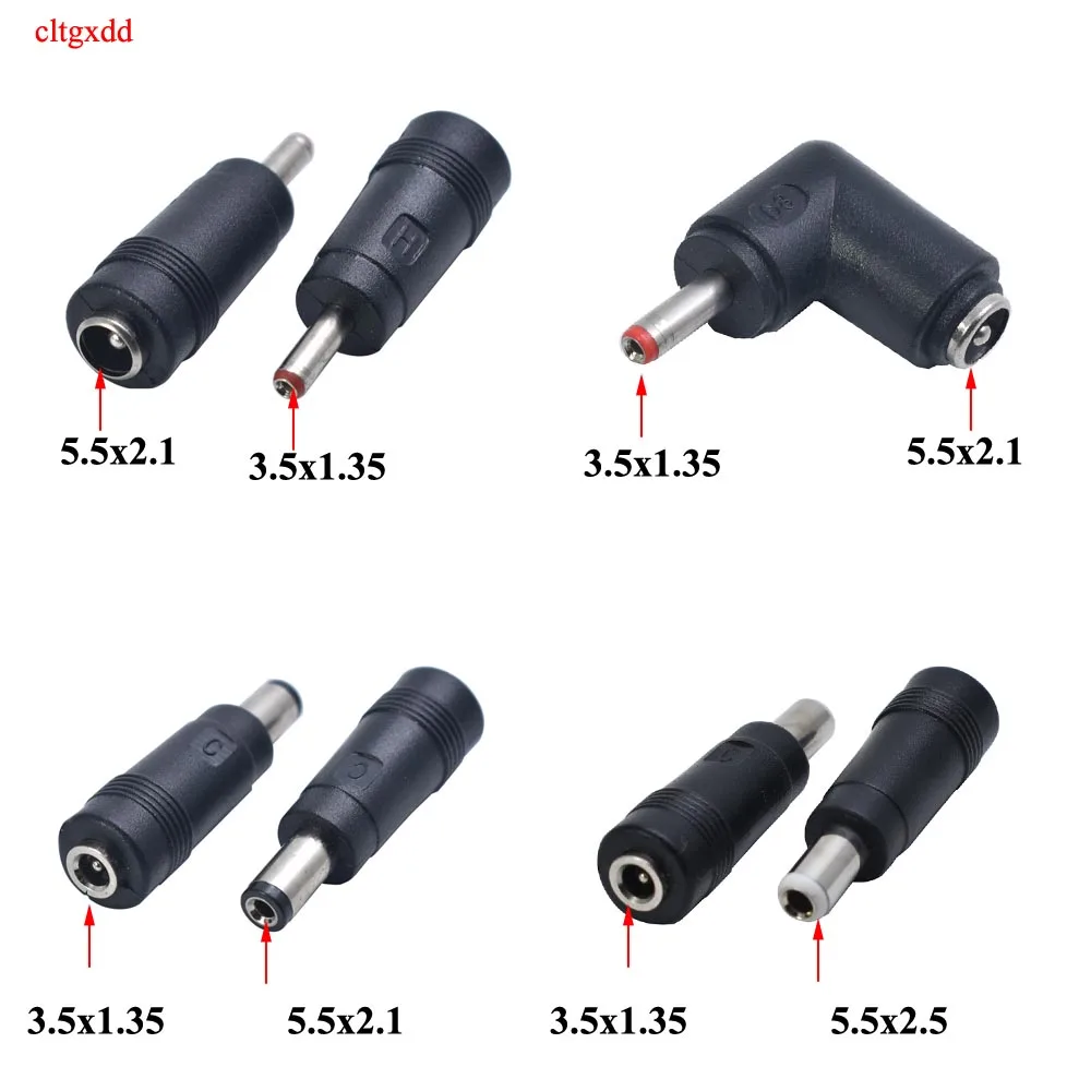 1 шт. 5 5x2 1/2 мм мужской/женский 3 5x1 35 F-M DC Мощность разъем адаптера ноутбука 5*2 до 5*1 |