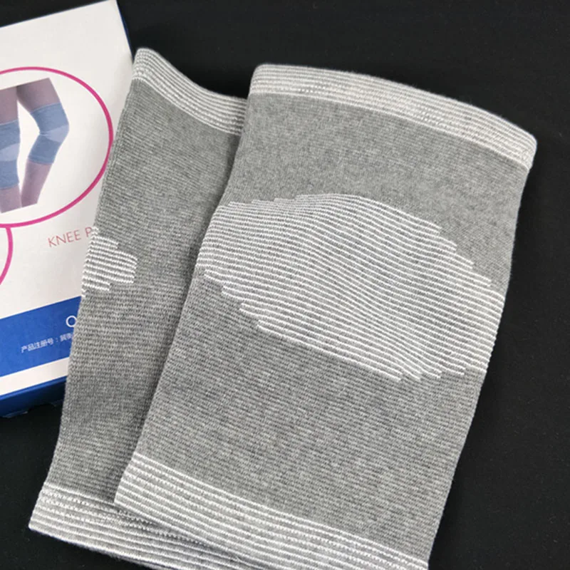 

2 PCS Elasticated Knee Knee Pads Knee Support Brace Leg Arthritis Injury Elasticated Bandage Support Kneepad