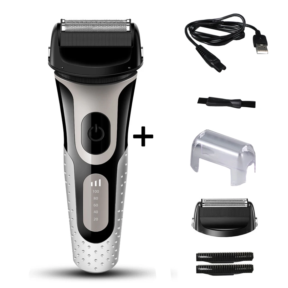 PROD 1005003280796838 Reciprocating 3 Blade Electric Shaver For Men
Razor Men Waterproof 3D Electric Beard Trimmer Machine Shaving Facial
Hair Clipper