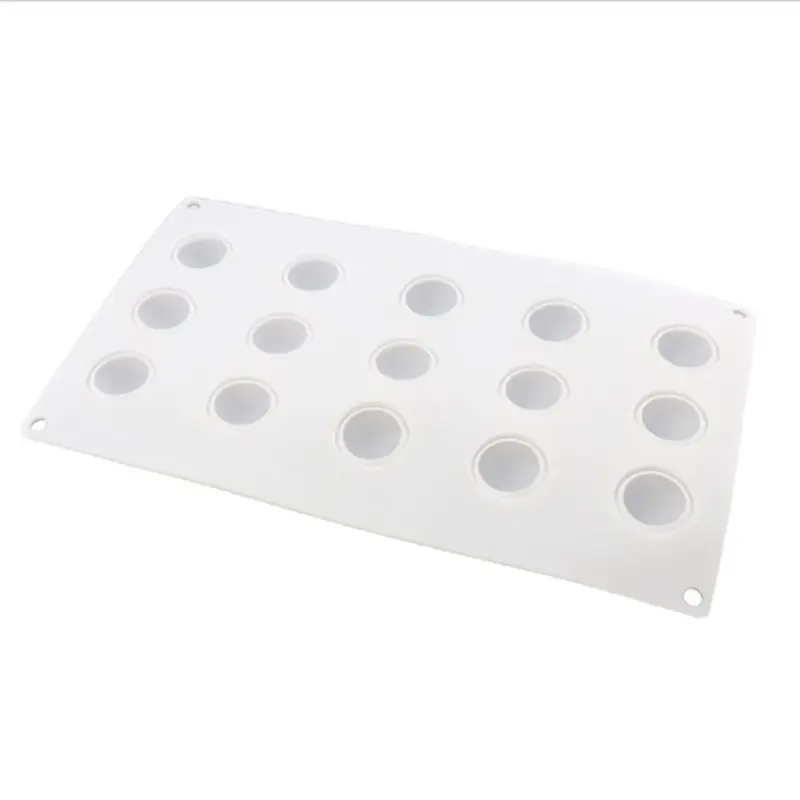 

2020 New 15 Cavity 3D Mini Ball Silicone Mold Mousse Cake Biscuit Mould Jelly Chocolate